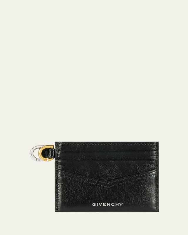 Voyou Cardholder in Tumbled Leather